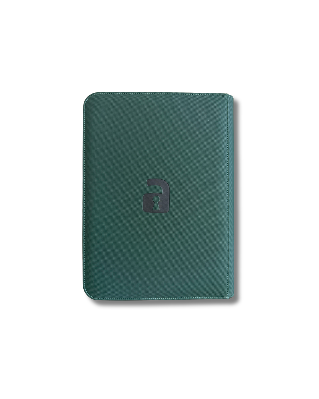 9-Pocket Green Cat Hoodie Binder