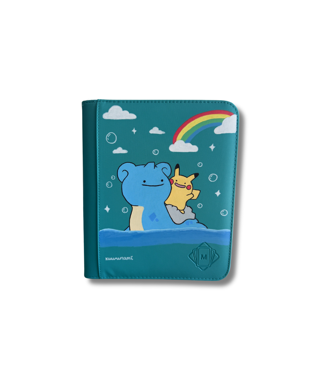 4-Pocket Lapras & Pikachu Top Loader Binder