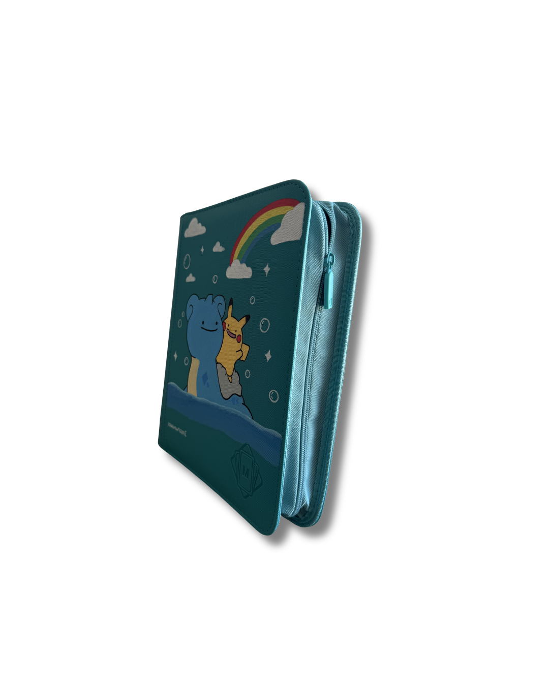 4-Pocket Lapras & Pikachu Top Loader Binder