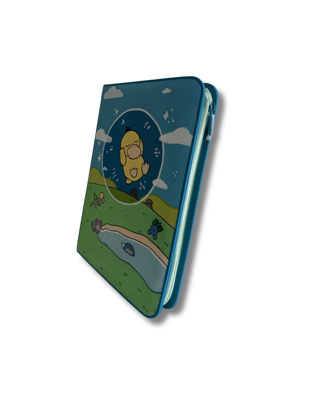 9-Pocket Bubble Psyduck Binder