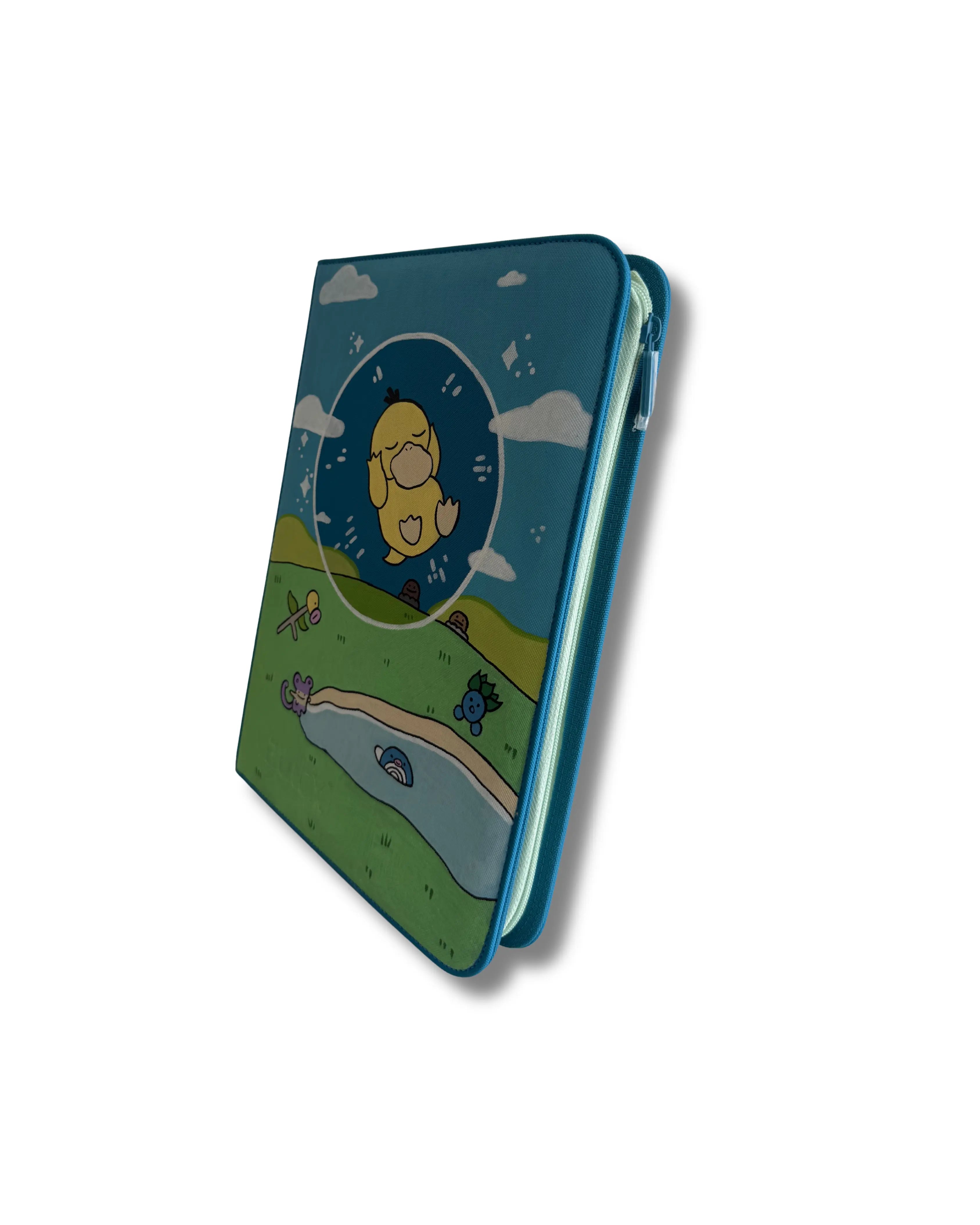 9-Pocket Bubble Psyduck Binder